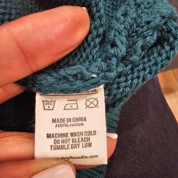 Baller's League Varsity Cardigan Sweater Size Medium - Picture 7 of 8